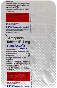 Glimisave 4 Tablet 15 Glimisave 4 Tablet 15
